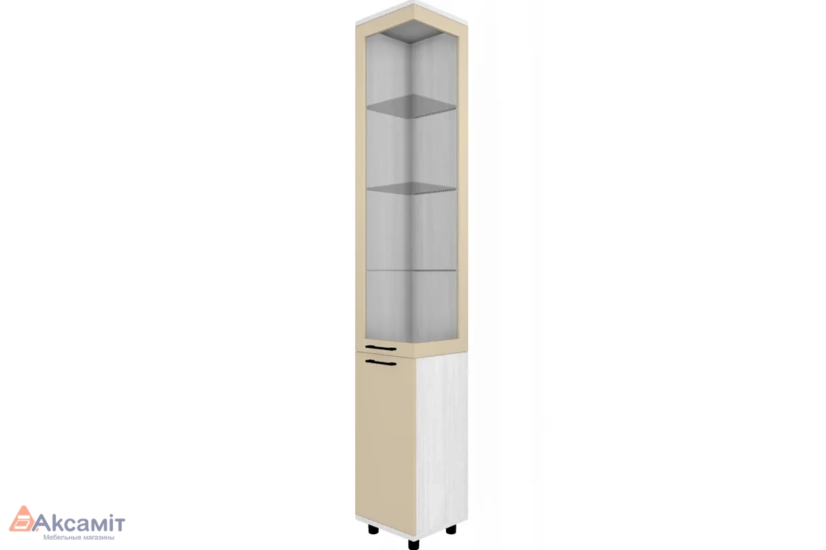 Шкаф многоцелевой ШК-5054-СЯ-КМ (Снежный Ясень/Кашемир Матовый)