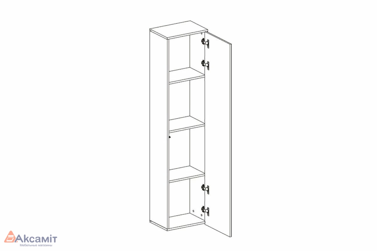 Шкаф навесной Point Тип-40 Дуб Вотан (71774448)