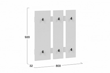 Вешалка настенная Агата