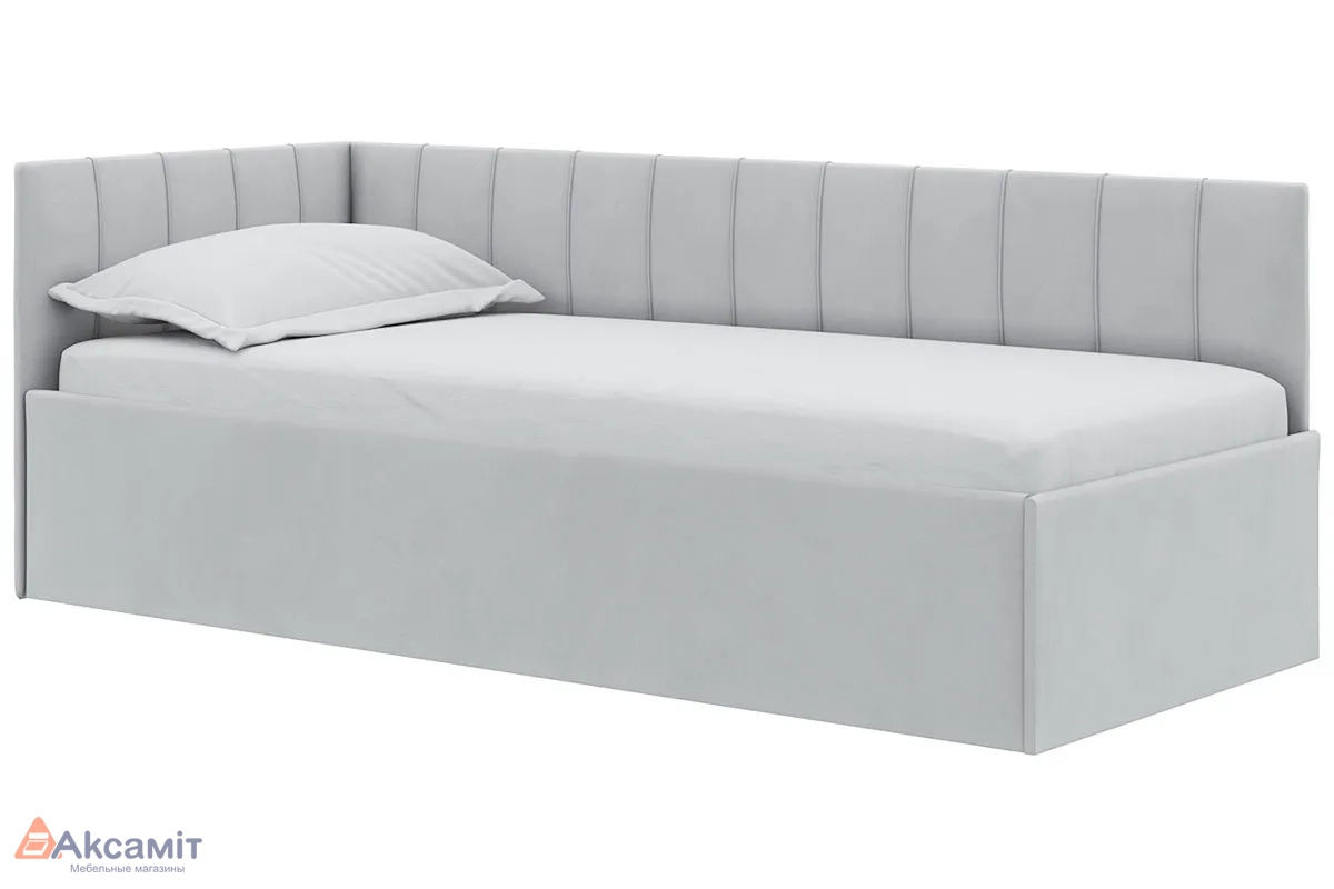 Кровать Мика с ПМ 80х200 универсальная Newtone Light GREY